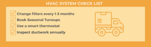 HVAC System Check List