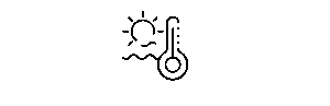a sun and thermometer image representing warm climate