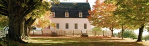 A cozy CT-style home in early fall.