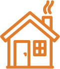 Modern Heating Icon.